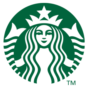 Starbucks logo.