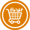 Shopping cart icon 